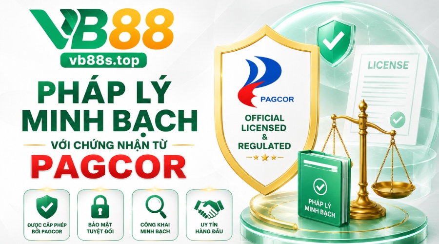 Pháp lý minh bạch với chứng nhận từ PAGCOR