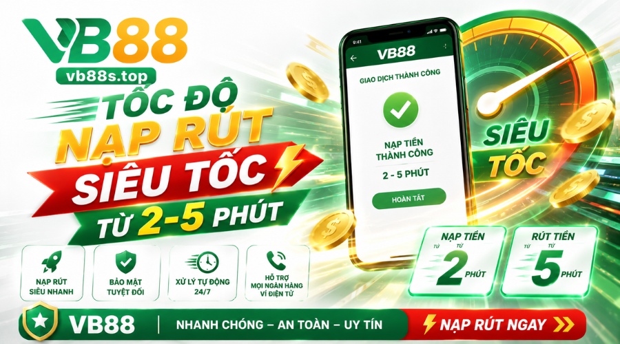 Tốc độ nạp rút siêu tốc khớp lệnh từ 2 đến 5 phút