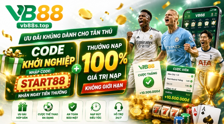 Khuyến mãi bùng nổ cùng gói code tân thủ và siêu hoàn trả
